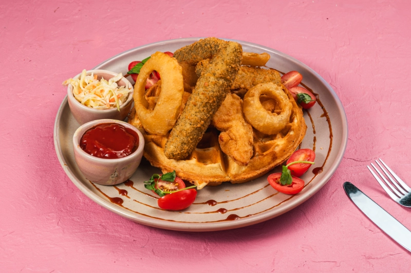 CHICKEN & WAFFLE